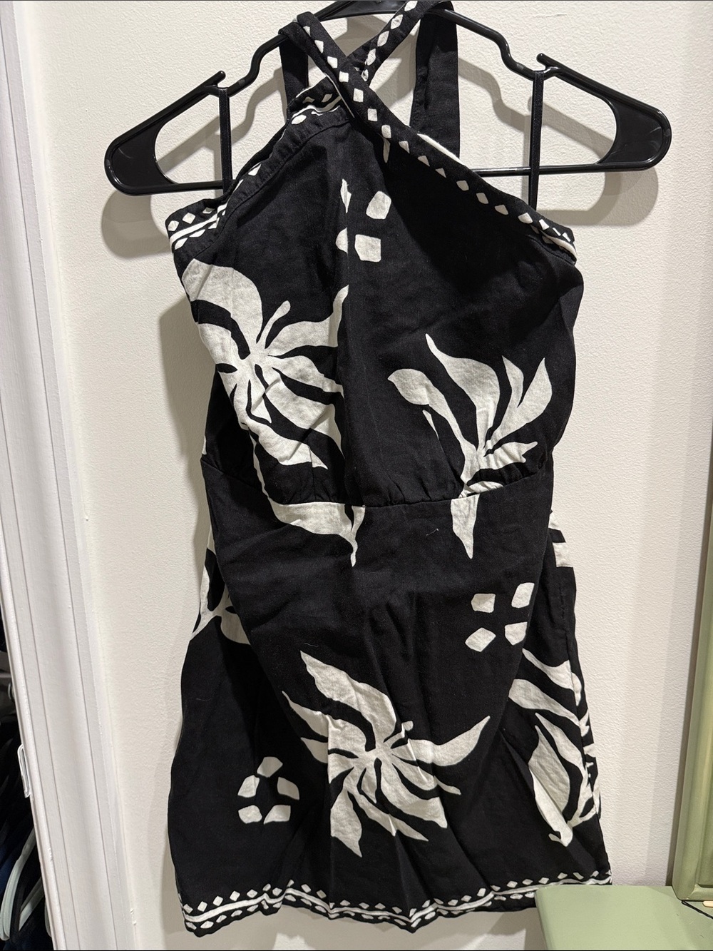 LOFT Black and White Floral One-Piece for Kids